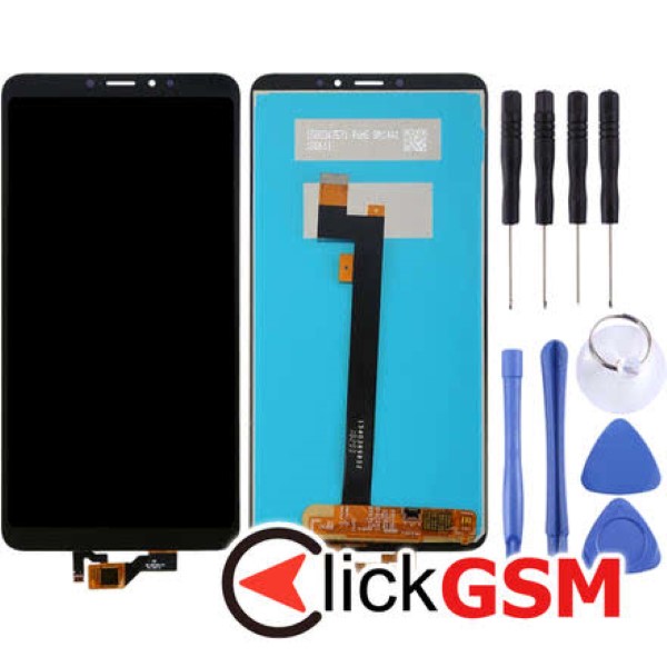 Piesa Display Cu Touchscreen Negru Xiaomi Mi Max 3 25lp