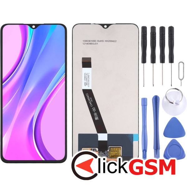 Piesa Piesa Display Cu Touchscreen Negru Xiaomi Redmi 9 1yzq