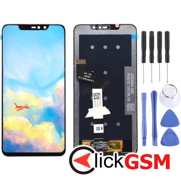 Piesa Display Cu Touchscreen Negru Xiaomi Redmi Note 6 Pro 25ko