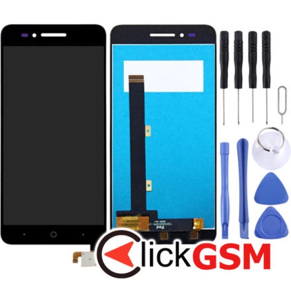 Piesa Piesa Display Cu Touchscreen Negru Zte Blade A610 1ybk