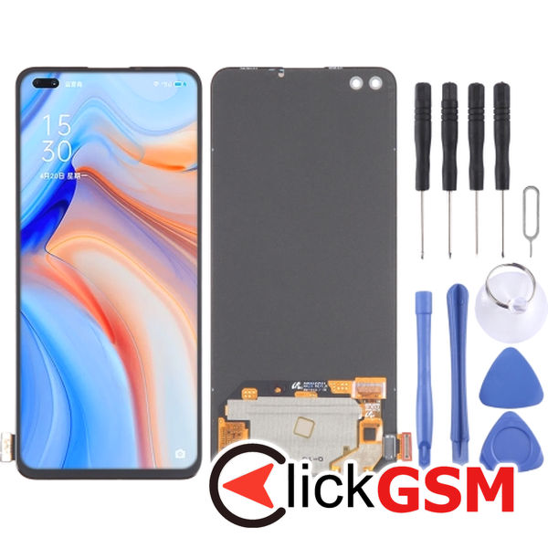 Piesa Display Cu Touchscreen Oppo Reno4 2tr1