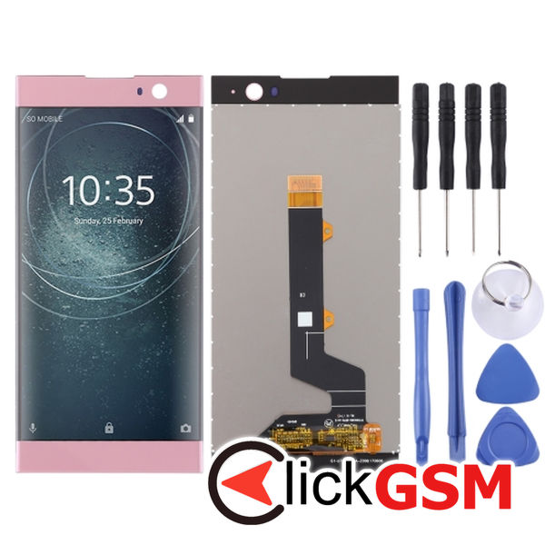 Piesa Piesa Display Cu Touchscreen Pink Sony Xperia Xa2 4ot0