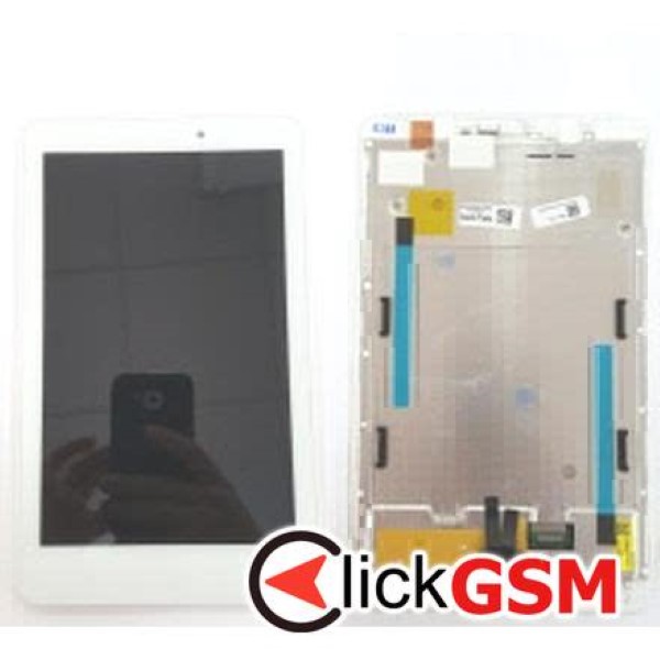 Display cu TouchScreen, Rama Alb Acer Iconia One 8 33be