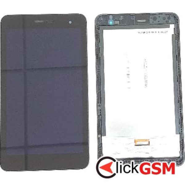 Display lcd for Huawei mediapad t1 7.0 t1-701u with black touch screen with black frame premium quality
