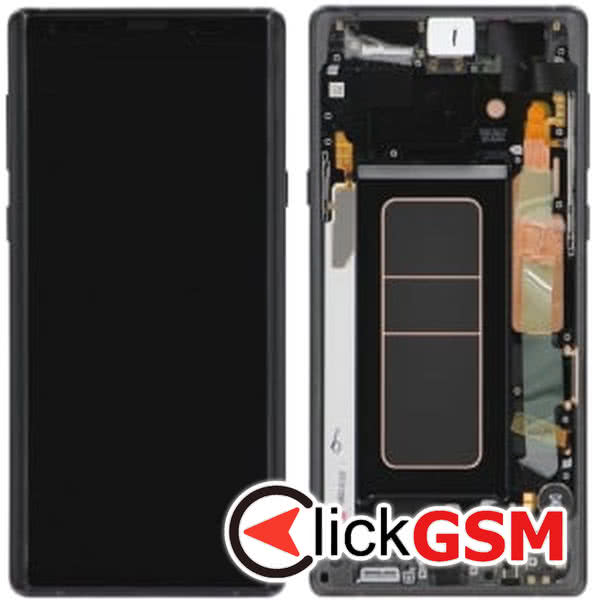 Display cu TouchScreen, Rama Negru Samsung Galaxy Note20 Ultra 5G a7l