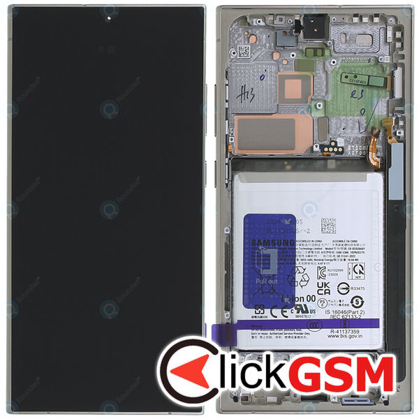 Piesa Display Cu Touchscreen Rama Si Baterie Grey Samsung Galaxy S24 Ultra 3tj2