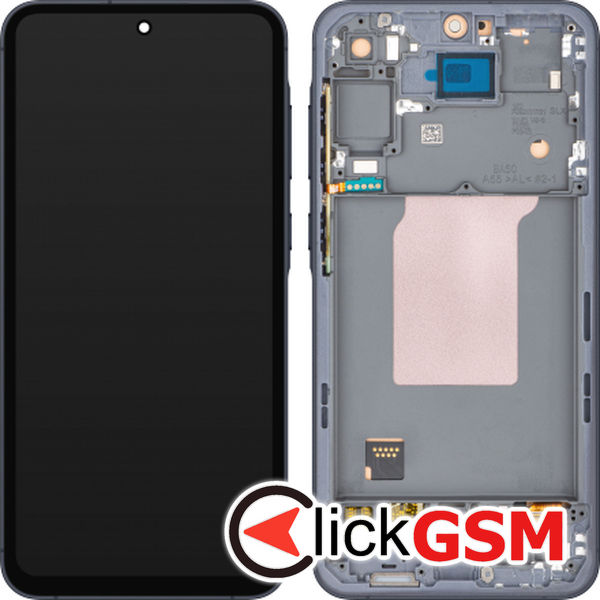 Piesa Piesa Display Cu Touchscreen Rama Si Baterie Negru Samsung Galaxy A55 4mc4