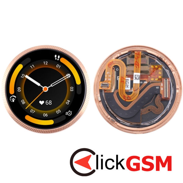 Piesa Display Cu Touchscreen Rose Gold Garmin Venu 3g4x