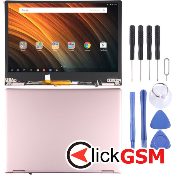 Piesa Display Cu Touchscreen Roz Lenovo Yoga 246a