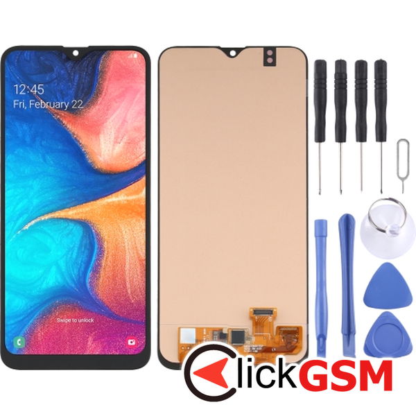 Piesa Display Cu Touchscreen Samsung Galaxy A20 4esa