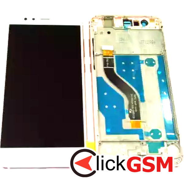 Piesa Display Cu Touchscreen Si Rama Alb Huawei P10 Lite C0l