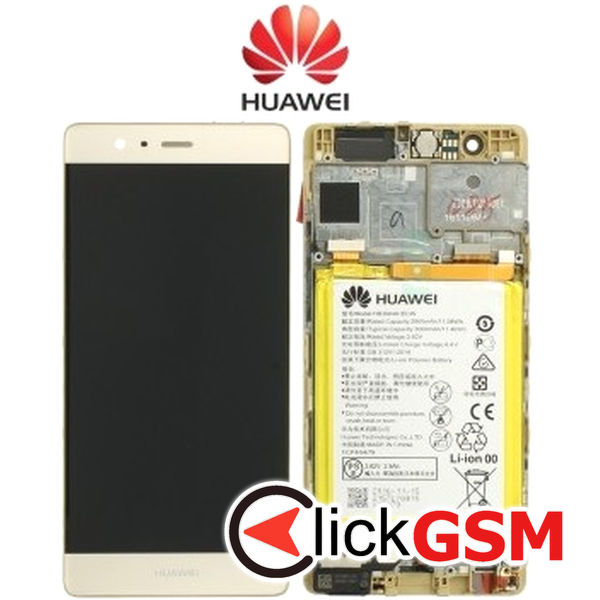 Piesa Display Cu Touchscreen Si Rama Alb Huawei P9 1tib