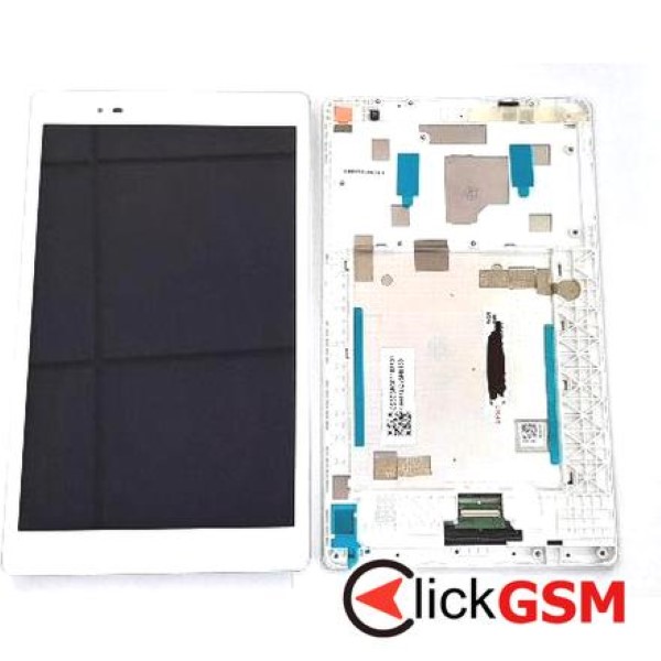 Piesa Display Cu Touchscreen Si Rama Alb Lenovo Tab 3 Plus 2kb3