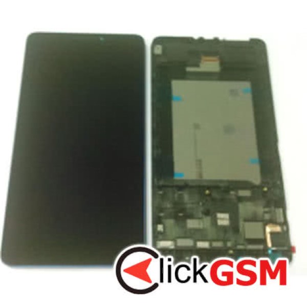 Piesa Display Cu Touchscreen Si Rama Albastru Lenovo Phab 2pbs