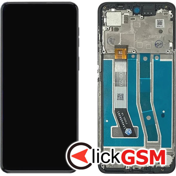 Piesa Display Cu Touchscreen Si Rama Albastru Motorola Moto G54 5g 4t3u