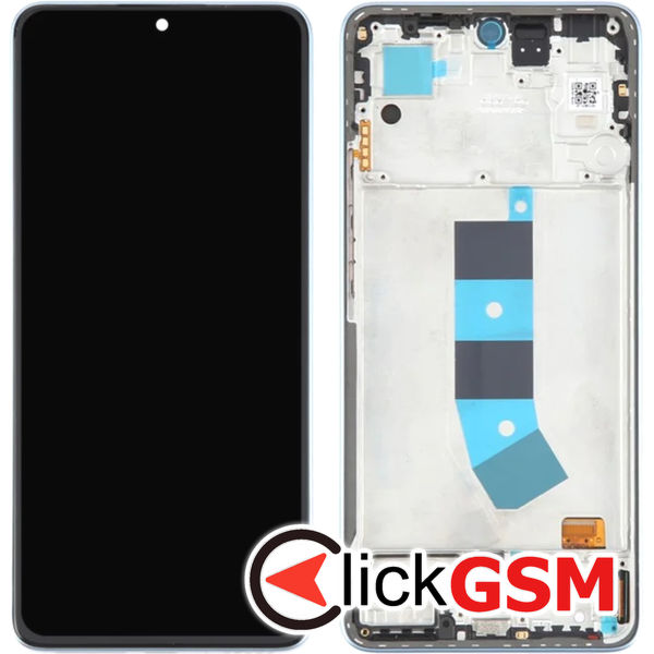 Piesa Display Cu Touchscreen Si Rama Albastru Xiaomi Redmi Note 13 4xdx