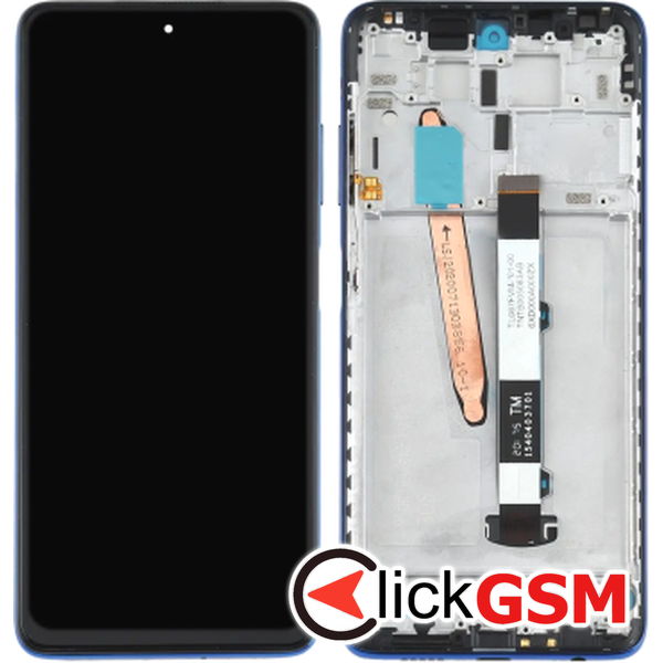 Piesa Display Cu Touchscreen Si Rama Albastru Xiaomi Redmi Note 8 Pro 2ff9