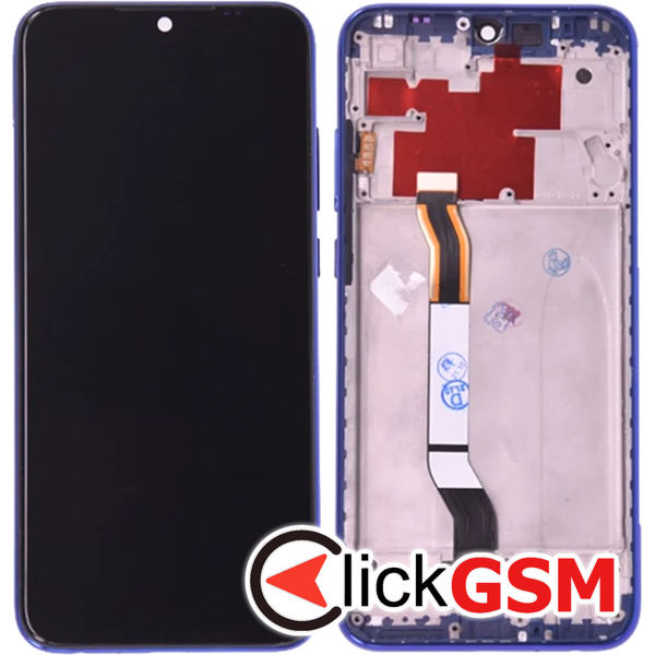 Piesa Piesa Display Cu Touchscreen Si Rama Albastru Xiaomi Redmi Note 8t 4xk7