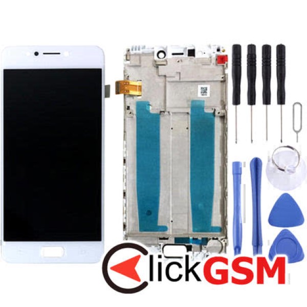 Piesa Display Cu Touchscreen Si Rama Ald Asus Zenfone 4 Max 25a0