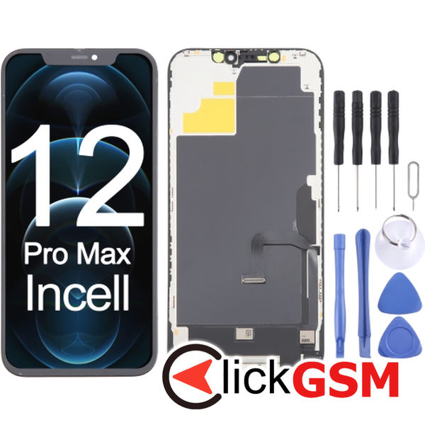 Piesa Piesa Display Cu Touchscreen Si Rama Apple Iphone 12 Pro Max 2adb