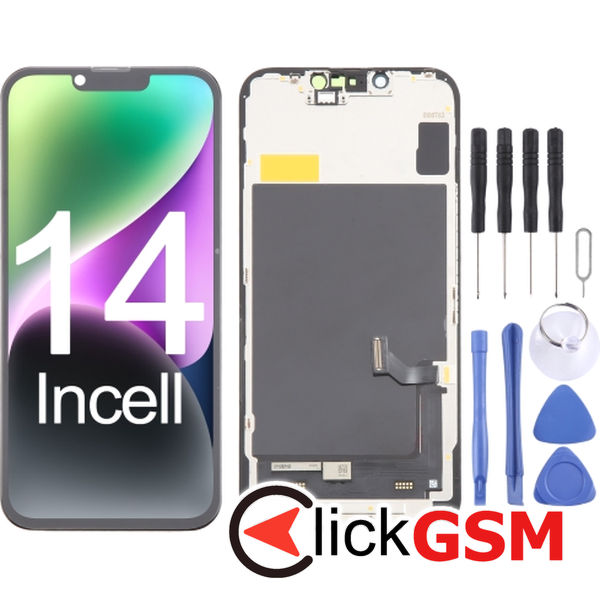 Piesa Display Cu Touchscreen Si Rama Apple Iphone 14 4h1x