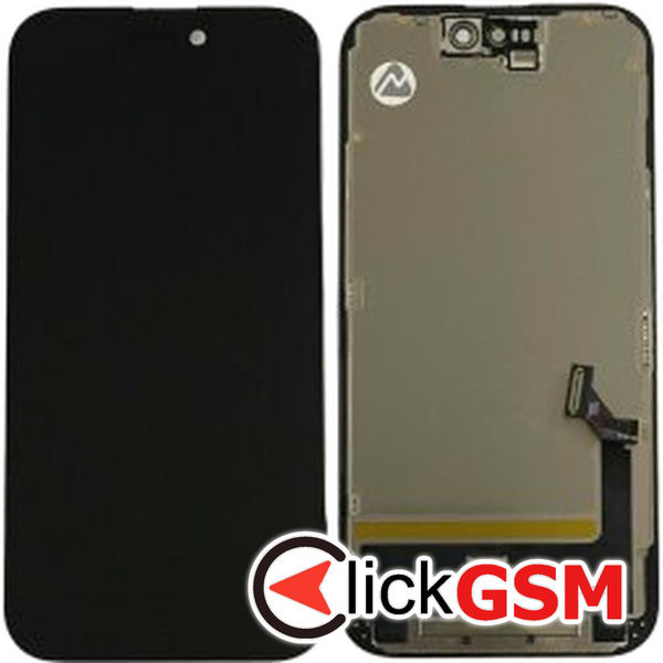 Piesa Piesa Display Cu Touchscreen Si Rama Apple Iphone 15 3i4k