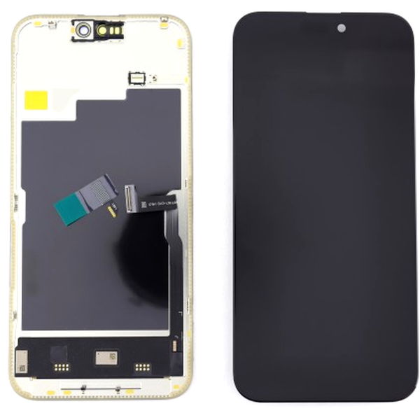 Apple iPhone 15 Pro Max · Display pentru iPhone 15 Pro Max SOFT OLED DD 120Hz cu cip IC schimbabil