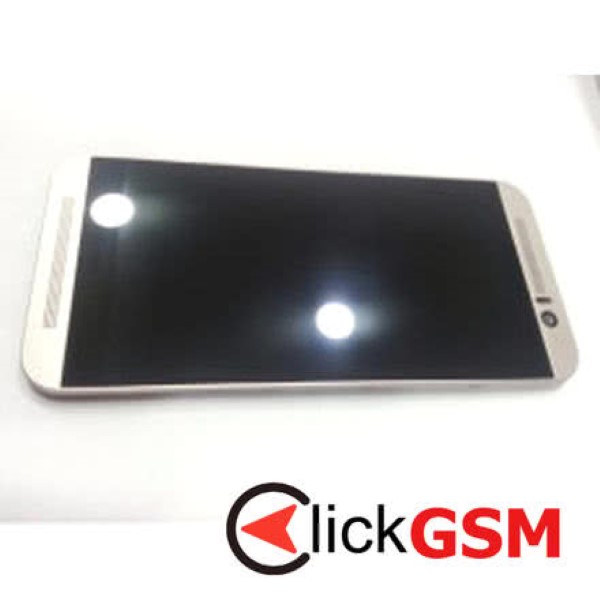 Piesa Display Cu Touchscreen Si Rama Argintiu Htc One M9 19le