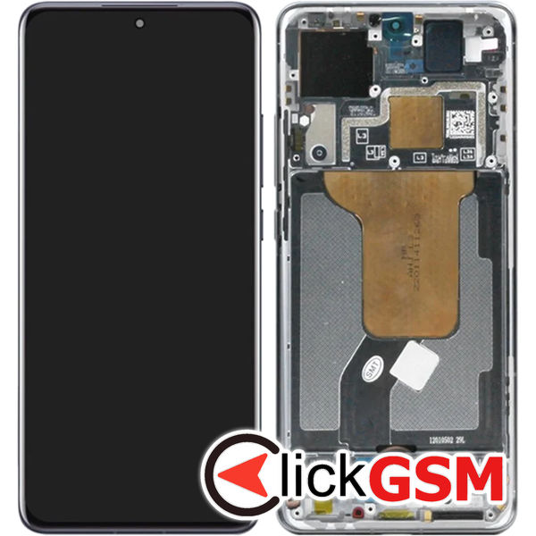 Piesa Display Cu Touchscreen Si Rama Argintiu Xiaomi 12 4w1k