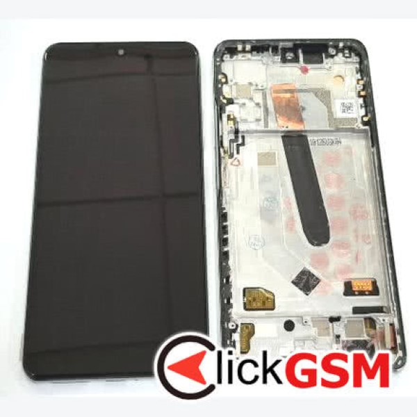 Piesa Display Cu Touchscreen Si Rama Argintiu Xiaomi Mi 11i 37y6