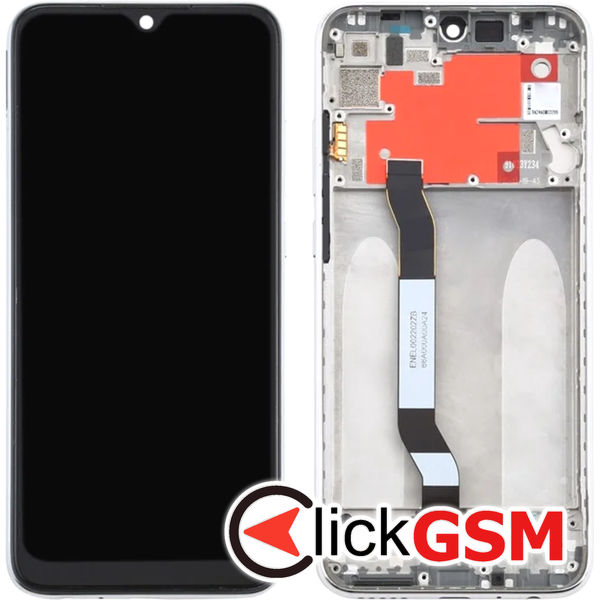 Piesa Display Cu Touchscreen Si Rama Argintiu Xiaomi Redmi Note 8t 4xk9