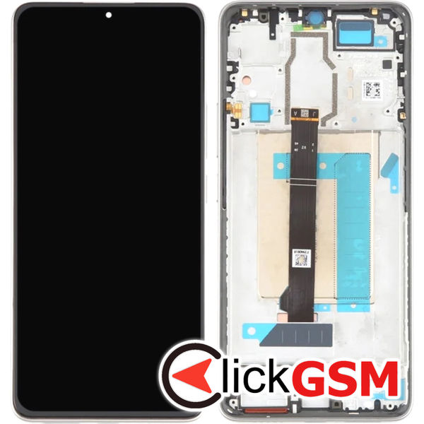 Piesa Piesa Display Cu Touchscreen Si Rama Auriu Xiaomi Redmi Turbo 3 5g 4vq1