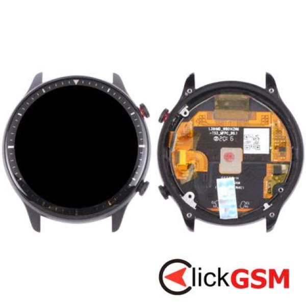 Piesa Display Cu Touchscreen Si Rama Black) Amazfit Gtr 2 2upe