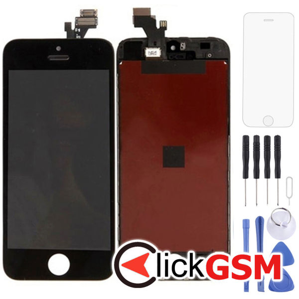 Piesa Display Cu Touchscreen Si Rama Black) Apple Iphone 5 4f9t