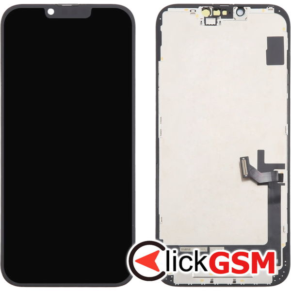 Piesa Display Cu Touchscreen Si Rama Black Apple Iphone 14 Plus 4f6x