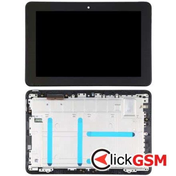 Piesa Display Cu Touchscreen Si Rama Black Asus Transformer Book 2wof