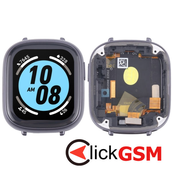 Piesa Piesa Display Cu Touchscreen Si Rama Black Honor Watch 4 4367