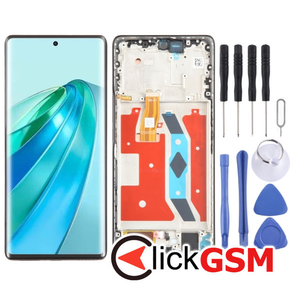 Piesa Piesa Display Cu Touchscreen Si Rama Black Honor X9a 5g 2zn6