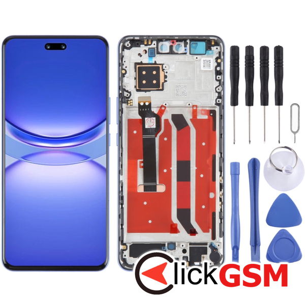 Piesa Display Cu Touchscreen Si Rama Black Huawei Nova 12 Pro 49dr