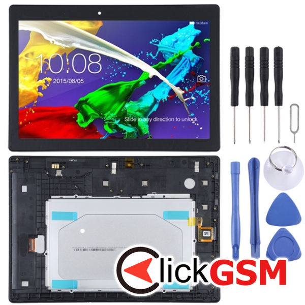 Piesa Piesa Display Cu Touchscreen Si Rama Black Lenovo Tab 2 A10 2wnu