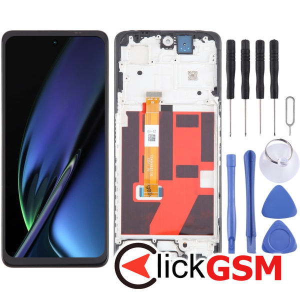 Piesa Display Cu Touchscreen Si Rama Black Oppo K11x 4hg8