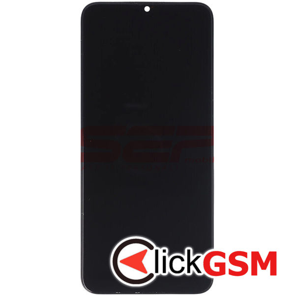 Piesa Display Cu Touchscreen Si Rama Black Samsung Galaxy A02s 45xo