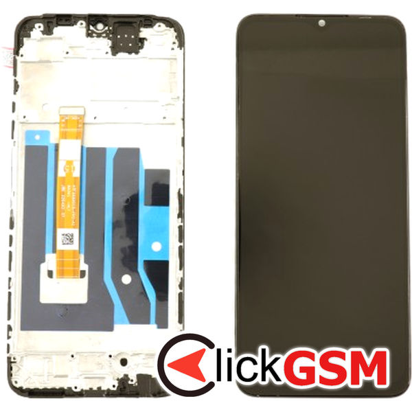 Piesa Piesa Display Cu Touchscreen Si Rama Black Samsung Galaxy A04 4m65