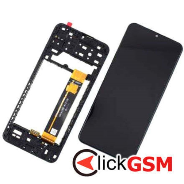 Piesa Display Cu Touchscreen Si Rama Black Samsung Galaxy A13 4m2d