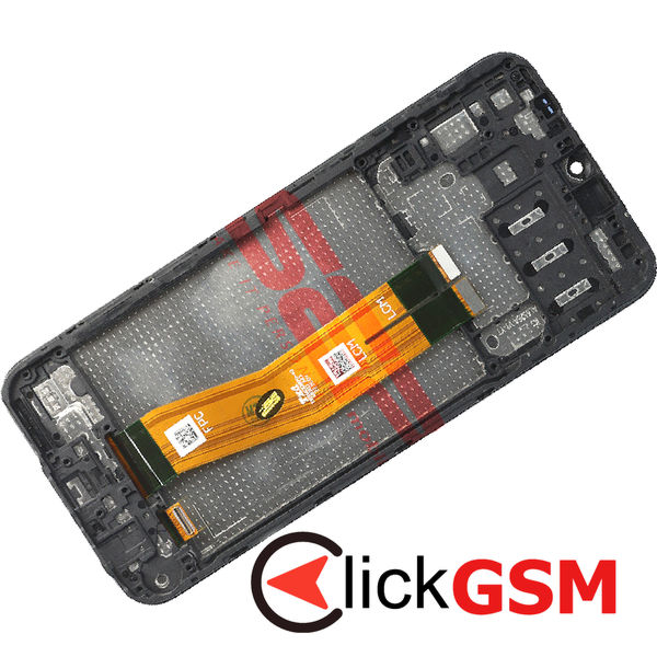 Piesa Display Cu Touchscreen Si Rama Black Samsung Galaxy A14 4ko8