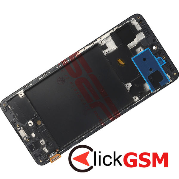 Piesa Display Cu Touchscreen Si Rama Black Samsung Galaxy A71 4kpr