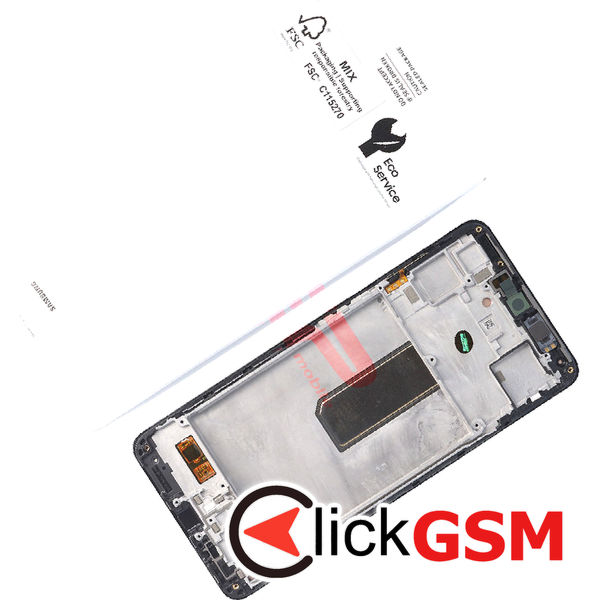 Piesa Display Cu Touchscreen Si Rama Black Samsung Galaxy M54 4ltt