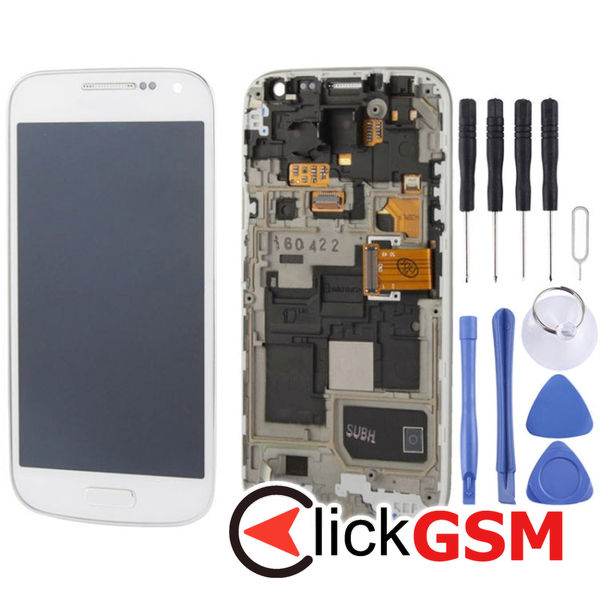 Piesa Display Cu Touchscreen Si Rama Black Samsung Galaxy S4 4exb