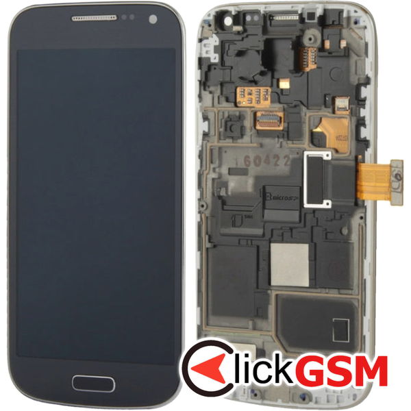 Piesa Piesa Display Cu Touchscreen Si Rama Black Samsung Galaxy S5 4eq5