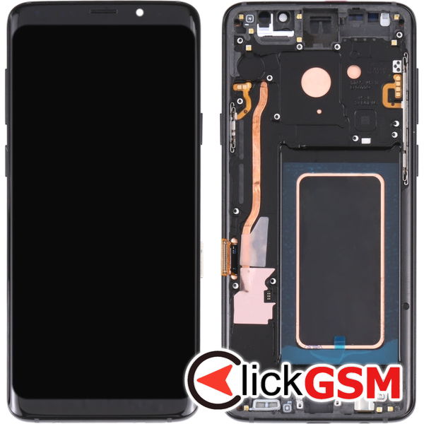 Piesa Display Cu Touchscreen Si Rama Black Samsung Galaxy S9.plus 4emc